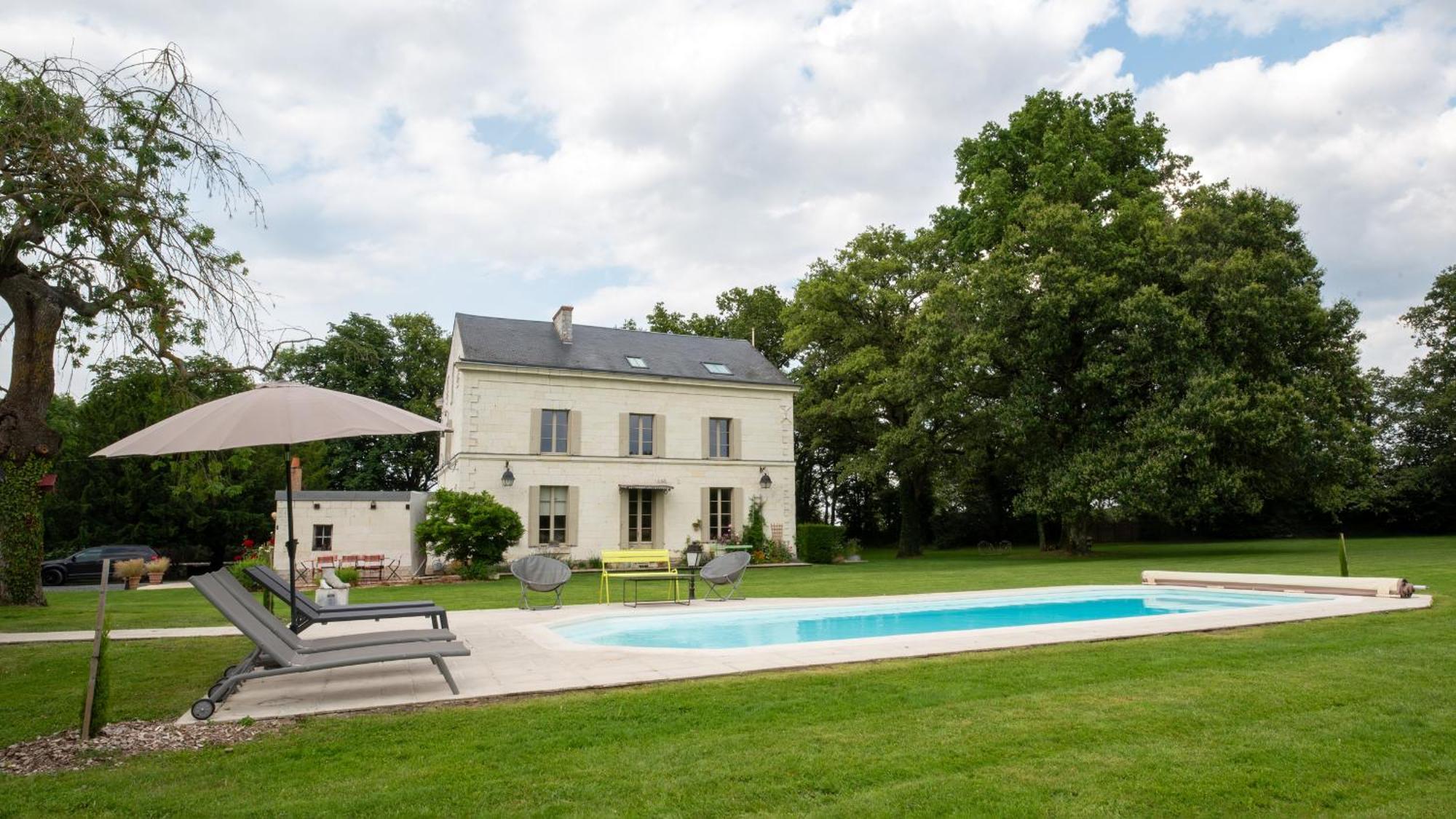 La Gironnerie Bed & Breakfast Loche-sur-Indrois Exterior foto